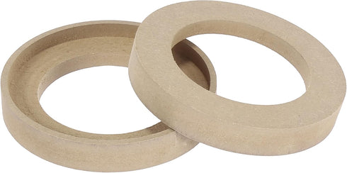 X AUTOHAUX 2Pcs Car Speaker Spacer Ring - Mounting Spacer Recess Bezel Plate for 4 Inch Speakers