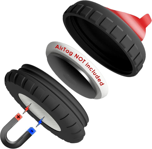 Ultra Strong Case for Apple AirTag, Waterproof & Shock Proof, Secure Attach for Hidden Tracking (4 Designs)