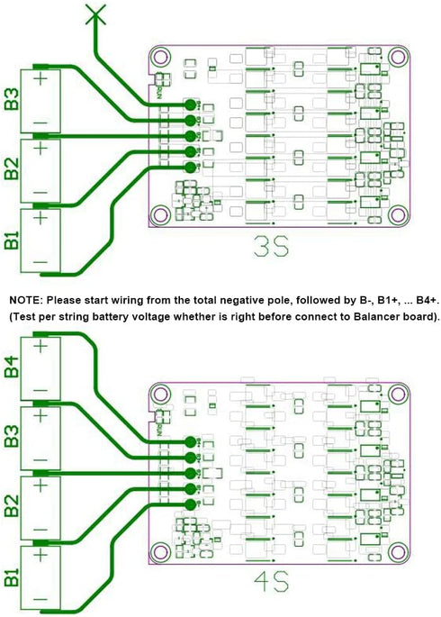 3S 4S 12V 5A Battery Active Equalizer BMS Balancer for Lipo Li-ion LFP LiFePO4 Lithium Battery Balance Module