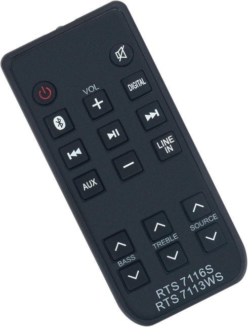 New Replacement Remote Control for RCA 37" Sound Bar, Fit for Alco Electronics Soundbar Models