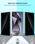 Samsung Galaxy S24 Ultra Privacy Screen Protector - Tempered Glass with Camera Lens Protector, Anti-Spy, Fingerprint
