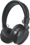 Cushion Stereo Headphones, Vol Control, Black, Wired, Over-The-Head, 5.92 ft Cable