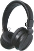 Cushion Stereo Headphones, Vol Control, Black, Wired, Over-The-Head, 5.92 ft Cable