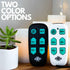 continuus DT-R08W. Universal Big Button TV Remote - EasyMote | Backlit, Easy Use, Smart, Learning Television & Cable