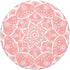 Pink Mandala Boho Chic Flower PopSockets Swappable PopGrip - Cute Bohemian Design