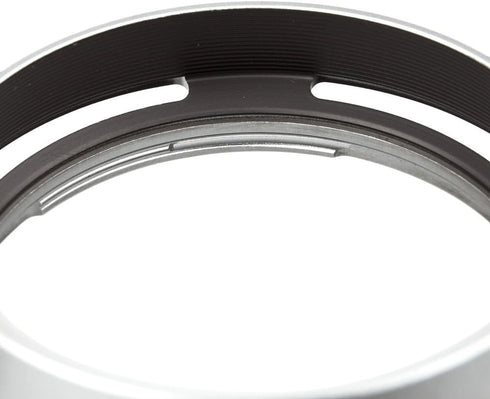 JJC LH-JX100 Silver Filter Lens Adapter & Hood for Fuji Finepix X100V, X100F, X70, X100S, X100T Cameras
