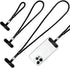 360 Rotatable Adjustable Phone Lanyard 3-Piece Set - Wrist/Neck/Crossbody Strap with Tether