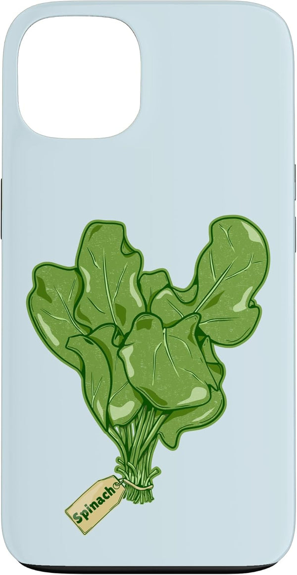 Vegetable garden design by Early Kirky A Bunch of Fresh Spinach Case for iPhone 13