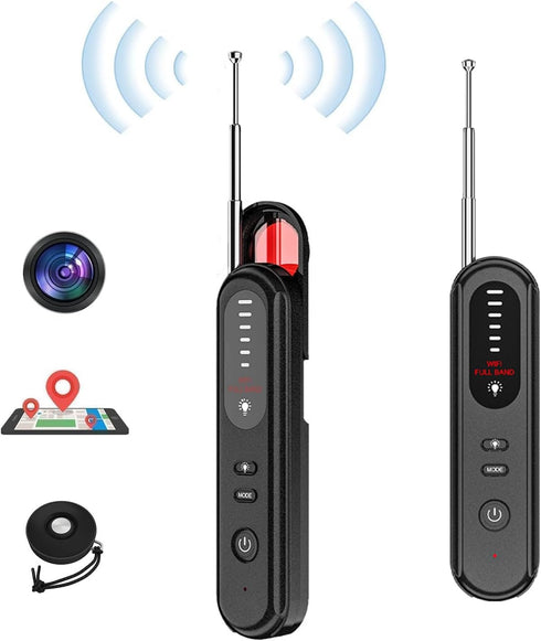 Hidden Camera Detector, Spy Camera Finder, Bug Detector, Portable Anti Spy for Office, Hotels, Airbnb