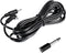 Fotoconic 10ft/3M 3.5mm to Male Flash PC Sync Cord Cable with 6.35mm Adapter for Studio Strobe Trigger