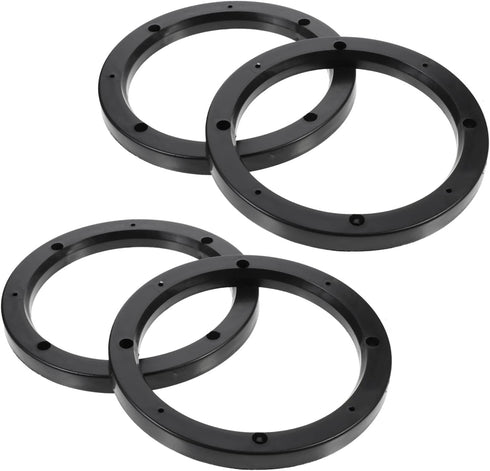 GLEAVI 2 Pairs Plastic Horn Gasket Speaker Spacers, Auto Speaker Adapter Ring Washers for Vehicles
