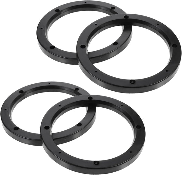 GLEAVI 2 Pairs Plastic Horn Gasket Speaker Spacers, Auto Speaker Adapter Ring Washers for Vehicles