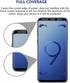 Galaxy S9 Plus Screen Protector Privacy 2-Way Anti Spy Soft Film (NOT Tempered Glass) with 1-Pack Back Skin (2 Pack)