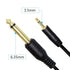 RIIEYOCA 1/8" to 1/4" TS Cable, Gold Plated 3.5mm Mono Male to 6.35mm Mono Male Audio Cable for Amplifier, Speaker,