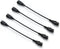 Hisonde 4-Pack UPS Server C14 to C13 Extension Power Cable Cord 1ft/30cm