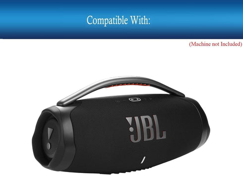 UpBright AC Power Cable Cord Compatible with JBL Boombox 3 III Boombox3 BOOMBOX3BLK BOOMBOX3SQD JBLBOOMBOX3BLKAM JBLBOOMBOX3SQUADAM 160W Powerful Sound PartyBoost Portable Waterproof Bluetooth Speaker