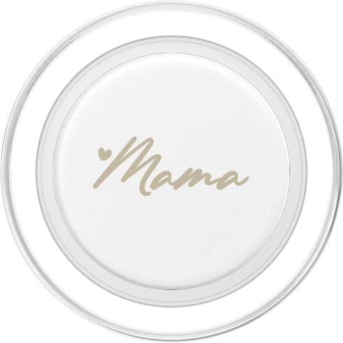 PopSockets PopGrip for MagSafe Beige White Heart Mama