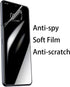 Anti-Spy Inner Screen Protector for Samsung Galaxy Z Flip 4 5G 2022, Privacy Outer Screen Protector Anti-Scratch Film