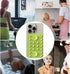 NTidea 2 Magnetic Phone Case Mount with Big Silicone Suction Cup for Mag Safe, Hands-Free Silicon Phone Snap