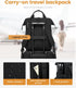 Backpack Commuter Backpack Backpack 17 Inch, LOVEVOOK Laptop for Women Work Travel Business Computer Bag Doctor Nurse