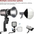 T Shape Wall Ceiling Mount for Ring Light with Detachable Ball Head, 1/4" Screw, Max Load: 4.4lb/2kg