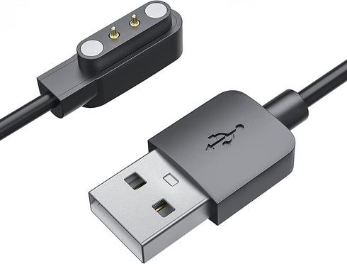Magnetic Charger Cable Compatible for Cubitt CT2s, CT2pro, CT3, CT4 SmartWatch, 3.3Ft Replacement High Speed USB