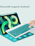 Keyboard Case for iPad Mini 6th Generation 2021 with Removable Bluetooth Wireless Keyboard, Black