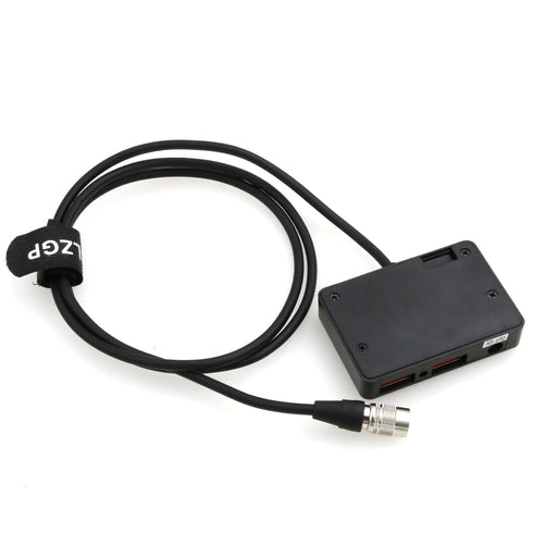 DV-SQN4S Hirose 4 Pin to Dual USB Type-A QC 3.0 - Quick Charging Power Cable for Smartphones or Tablets