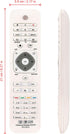 New Universal Replaced Remote for Philips Smart 3D LCD LED TV Models 40PFL7007, 55PFL7007, 46PFL7007K/12, and more