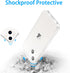 Clear Case for iPhone 13, Transparent Soft Shockproof Protective Slim Thin Phone Bumper Case