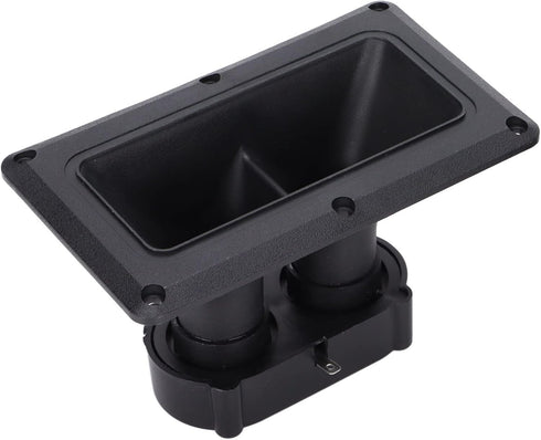 KIMISS Wide Dispersion Horn Tweeter Dual Drive Ceramic High Sensitivity Piezoelectric Speaker Tweeters
