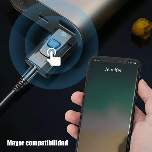 Bluetooth Transmitter, 4 in 1 USB Bluetooth 5.0 Receiver, Clear Sound Quality Audio Adapter