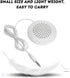 Cuifati 2PCS 3.5mm 3.5mm MP3 Mini Stereo Speaker,New DIY Pillow Speaker Mini Stereo Speaker,True HD and Unique Soft