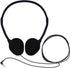 Maeline On-Ear Headphones with 3.5 mm Headphone Plug - 1 Pack - Black