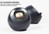 Creative Pebble V2 - Minimalistic 2.0 USB-C Powered Desktop Speakers, 3.5 mm AUX-in, Up to 8W RMS Power (Black)