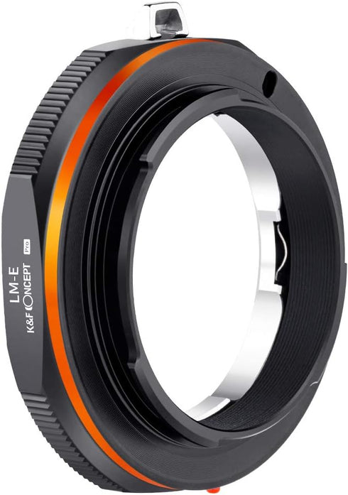 K&F Concept Lens Mount Adapter for Leica M Lens to Alpha Nex E-Mount Camera Body, Matting Varnish Design