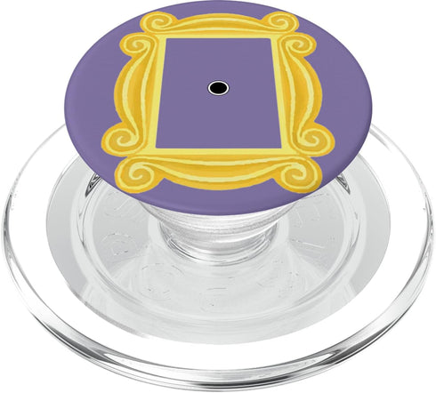 PopSockets PopGrip for MagSafe - Purple Door Yellow Frame Peephole Vintage Fun Gift