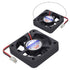 2 PCS Brushless Cooling Fan - Icstation DC Cooling Fan 50mm x 50mm x 10mm 5010 12V 2 Pin Fan for 3D Printer