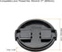 PATIKIL Camera Lens Cap, 4 Pack Sides Pinch Front Lens Cover with Microfiber Cleaning Cloth for 55mm Thread Universal DSLR Lenses for Nikon, for Fujifilm, for Pentax, for Leica