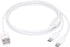 CERRXIAN 3Ft USB 2.0 Type A Male to 2 Micro USB Male Splitter Y Data Charge Connector Adapter Cable (White)