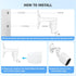2Pack 2/3/4, Adjustable Wall Mount for Arlo Pro, Arlo Pro Arlo Ultra & Essential Spotlight Camera, No Drilling
