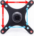 Kado 17mm 100x100mm 75x75mm, M4 Set Portable Monitor Mounting Adapter Bracket Plate Black, Ball Head to Screw Wall