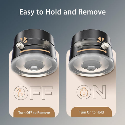 TUTGLOBAL Vacuum Suction Magnetic Car Phone Holder Mount Fit All Phones,Adjustable Phone Holders for Your Car Home