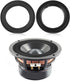 Speaker Surround Foam, Replacement Subwoofer Rubber Rim Circle for 4-inch Woofer Repair
