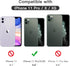 JETech Full Coverage Screen Protector for iPhone 11 Pro/X/XS - 3-Pack, 5.8-Inch, Black Edge, 9H Tempered Glass