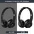 Replacement Ear Pads for Beats Solo 2 & 3 Wireless On-Ear Headphones, Cushions with Memory Noise Isolation Foam