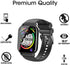 6 Pack Compatible with aycy Y6 1.85” Smart Watch Screen Protector Film for Hoxe Y6 1.85 Inch Smartwatch Screen Protectors Foils Screen Cover Crystal Clear HD Anti-Scratch