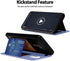 GOOSPERY Card Holder Wallet Case for Samsung Galaxy S9 Plus (2018), Magnetic Door Closure, Protective Dual Layer Bumper