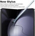 Samsung Galaxy Z Fold 5 S Pen & Holder, Slim Lightweight PC Z Fold 5 Stylus with High Sensitive Silicone Tip