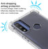 Osophter Moto G Pure Phone Case, Clear TPU with Screen Protector, Shock-Absorption Flexible Cover for Motorola G Pure